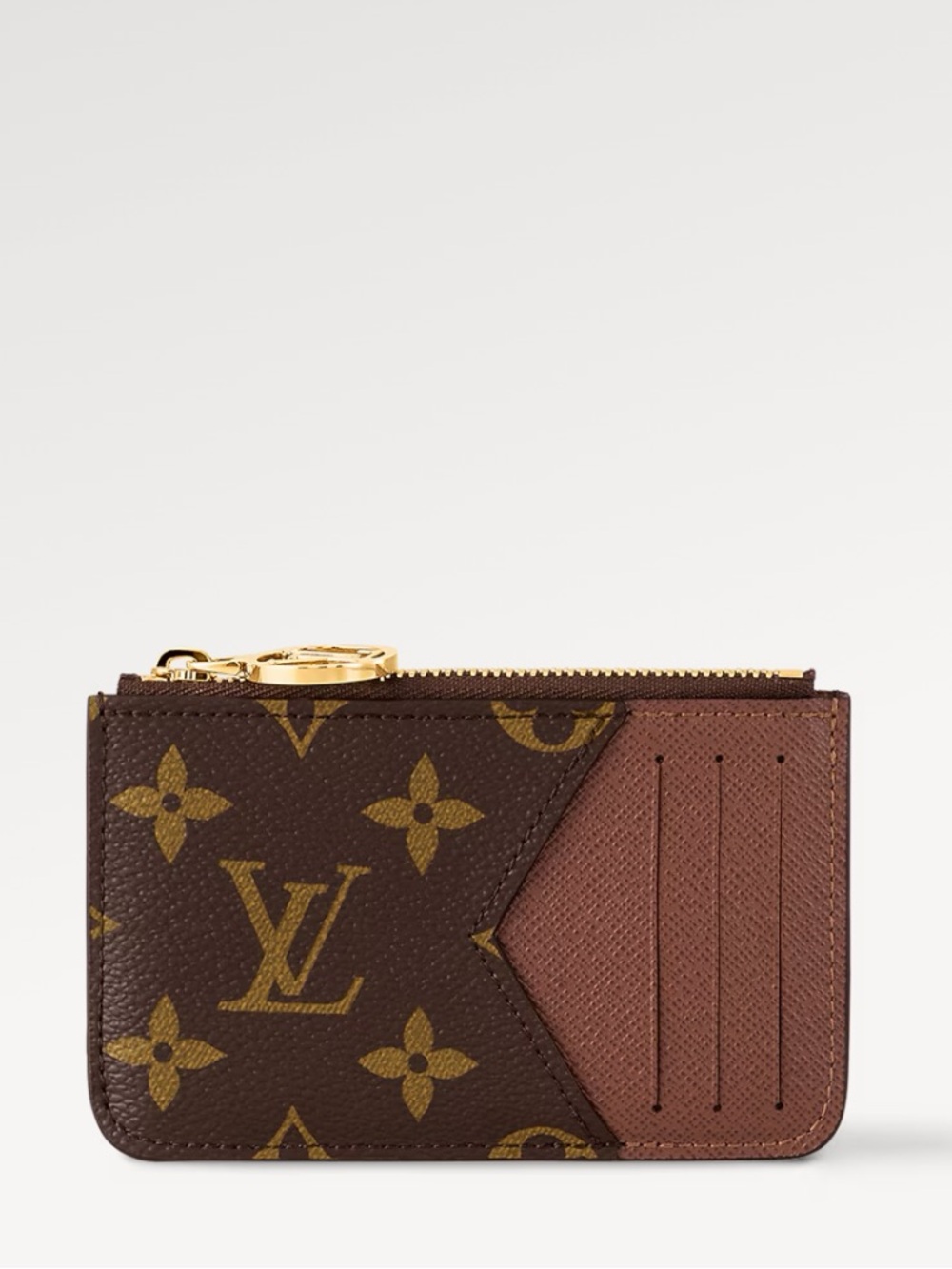 Louis Vuitton Monogram ROMY card holder color Armagnac